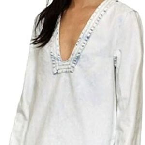 Free People Denim Tunic